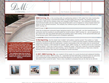 Tablet Screenshot of dmwdesign.net